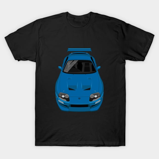 Supra GT MK3 3rd gen 1JZ Body Kit - Blue T-Shirt by jdmart